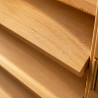Volets en bois pour fenêtres, persiennes pour la décoration de villas, jardins et balcons