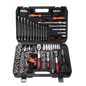 Set di Attrezzi <span class=keywords><strong>per</strong></span> Riparazione Auto di Alta Gamma, 121 Pezzi, Utensili in Acciaio al Cromo-Vanadio, Trapani Inclusi, Cassetta Portautensili <span class=keywords><strong>per</strong></span> Riparazione Auto/Moto - Product Image 1