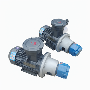 Explosion Proof Gear Pump Motor Unit Horizontal Cast <b>Iron</b> for Machine Tool Lubrication - Product Image 1