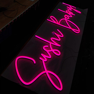 Letrero de neón <span class=keywords><strong>Led</strong></span> <span class=keywords><strong>abierto</strong></span> personalizado, logotipo de letras, pantalla publicitaria, letrero <span class=keywords><strong>abierto</strong></span> <span class=keywords><strong>Led</strong></span> - Product Image 3