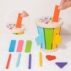 ของเล่นเสริม<span class=keywords><strong>พัฒนาการ</strong></span>เด็กเล็กแบบ <span class=keywords><strong>3</strong></span>-in-1 สำหรับการเรียงลำดับสีและจำนวน ของเล่นฝึกการรับรู้ทางประสาทสัมผัส ขายส่ง - Product Image 3
