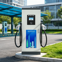 Nouvelles stations de recharge pour véhicules électriques Eway 150-240 kW, station de recharge rapide DC avec système de paiement, interface OCPP 1.6J CCS 2/GBT