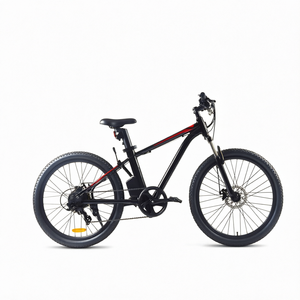 Bicicleta Eléctrica de Montaña de 26 Pulgadas con Cuadro de Aluminio, Motor en el Buje Trasero, Batería de Litio, Suspensión Delantera, Bicicleta Deportiva Urbana - Product Image 1