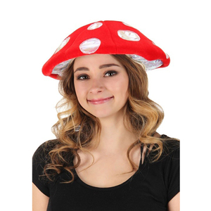 Sombrero De Seta De Peluche De Ala Ancha – Gorro Divertido Para Halloween, Carnaval Y Fiestas De Disfraces Para Mujeres, Hombres Y Adolescentes