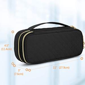 Double Layer <b>Stethoscope</b> <b>Case</b> Compatible with <b>Stethoscope</b>, <b>Stethoscope</b> Carrying <b>Case</b> Travel Bag for Nurse Accessories, Black - Product Image 2