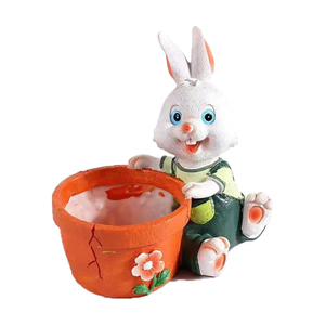 Vente en gros d'usine Résine Forme d'animal Cactus <span class=keywords><strong>Plante</strong></span> succulente Pot de fleurs Jardin Maison Décoration intérieure Cadeau de Noël Nouvel An - Product Image 5