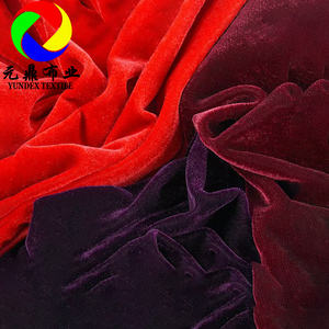 عالية الجودة نسج المخملية دنة نسيج 95% البوليستر 5% دنة تمتد أريكة قطيفة أقمشة المفروشات لفستان والستائر - Product Image 1