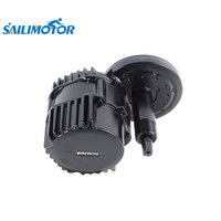 Kits de conversion de moteur de vélo électrique Bafang BBS02 Mid Drive 48V 750W avec écran LCD et accélérateur à pouce pour vélo électrique