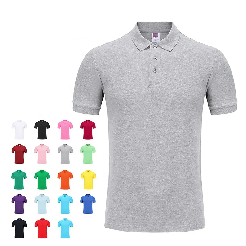 CT0004 Men summer blank casual plain solid color pullover loose sport outdoor Veracap custom logo tops t polo mens polo t shirt