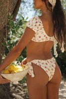 Nieuw binnen: Designermerk Franse luxe 2-delige bikini set met pailletten, op maat bedrukt logo, naadloze, milieuvriendelijke, waterdichte tanga