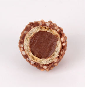 Boîte de bonbons en chocolat composé au lait de noix et cacao, marque privée personnalisée, vente en gros, chocolat doré en forme de boule - Product Image 4