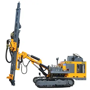 25m China factory KG520 borehole portable hydraulic rotary drilling rig DTH drilling machine for sale