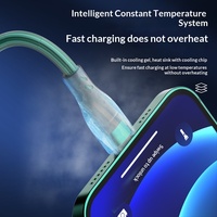 Câble de charge rapide 3-en-1 100W en tressage maillé pour téléphones mobiles compatible iOS -/Micro USB/Type-C
