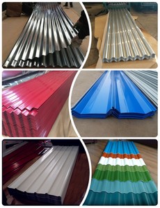 Z30 weiße Farbe Gi Schwerlast-Stromdach aus Stahlblech mit Wellblech - Product Image 4