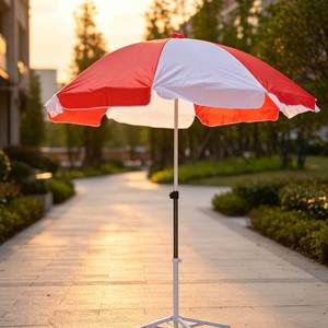 Sombrilla de Playa Ligera y Económica al por Mayor, Parasol Desmontable para Patio, Jardín y Villa, Protección Solar - Product Image 1