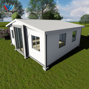 Maison préfabriquée prête à l'emploi de 3 chambres à coucher Maisons modulaires préfabriquées Maison conteneur extensible Petites maisons - Product Image 1