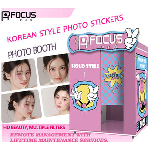 JLJ ขายส่ง<span class=keywords><strong>ราคา</strong></span>สติกเกอร์บูธภาพถ่ายอาเขต/ห้างสรรพสินค้า/ถนนกล้องเครื่องหยอดเหรียญห้องถ่ายภาพเซลฟี่พร้อมการพิมพ์ - Product Image 4