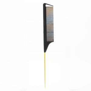 หวีจัดแต่งทรงผมแบบมืออาชีพ Wanmei ทนความร้อน ทำจากเหล็กและพลาสติก พร้อมหางจับแบบหางหนู สำหรับถักเปียและทำผมคาร์บอน - Product Image 4