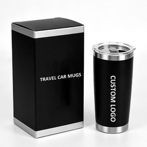 Double Wall Insulated Stainless Steel Travel Mug Vacuum Mug Bpa Free Custom Logo Eco-friendly Leakproof Coffee Mug - Product Image 1