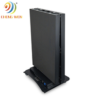 Écran d'affichage LED portable et pliable pour intérieur, écran d'affichage publicitaire sur pied pour fenêtre, totem publicitaire LED, affichage numérique