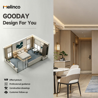 Melinco : Rendu 3D de diverses conceptions d'intérieur d'hôtel, service d'équipe professionnelle, conception et mise en œuvre de projets complets