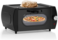 Four Tandoor domestique 2100W pour la cuisine cuisson rapide Roti Naan pain Pizza Chapati Manakish Lahmacun Tandoori four carré