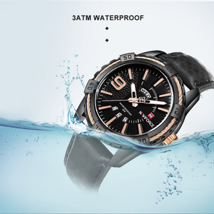 <span class=keywords><strong>Montre</strong></span>-bracelet NAVIFORCE NF9117L pour homme, cadran robuste, style professionnel, quartz, bracelet en cuir, luxe, Navi <span class=keywords><strong>Force</strong></span> 9117 - Product Image 2