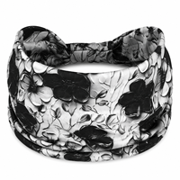 Bandeau floral Paisley pour femme, doux, style bohème vintage, bandeau plissé large, turban, accessoires quotidiens chics, 6 couleurs