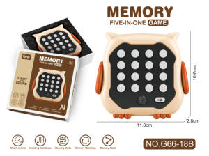 Tic Tac Toe 5 Modes en 1 Apprentissage Jeux de mémoire magique Whack a Mole Clignotant <span class=keywords><strong>Cube</strong></span> en plastique Impulse & Nouveauté Jouets pour enfants Enfant - Product Image 6