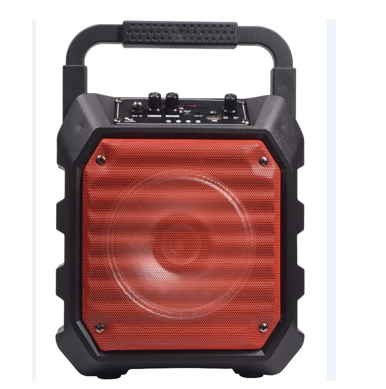 Speaker Bluetooth Portabel 6.5 Inci, Speaker Audio Nirkabel Bluetooth Profesional, Surround 3d Subwoofer Megafon