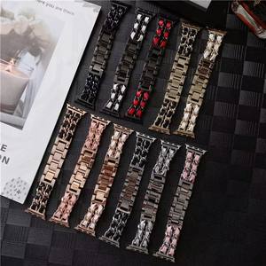 สายนาฬิกาข้อมือโลหะแนวคาวบอยสำหรับ <span class=keywords><strong>Apple</strong></span> <span class=keywords><strong>Watch</strong></span> Series <span class=keywords><strong>6</strong></span> SE 5 4 3 2 1สายรัดข้อมือสำหรับ iWatch 38มม. 40มม. 42มม. 44ม. - Product Image 6