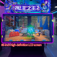 Arcade de tir immersive à monnayeur pour 4 joueurs, écran géant 86 pouces, diverses modalités de jeu de tir, certifié CE, personnalisation OEM pour lieux de divertissement