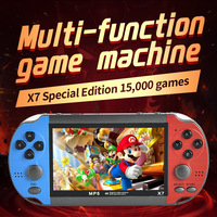 Console de jeu portable GBE Classic X7 Plus PSP3000, écran HD 640x480, contrôle à 2 joysticks, batterie 2500mAh, interface AV, lecteur de jeux