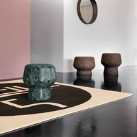 Table basse carrée en marbre noir de luxe avec veines blanches, pierre naturelle polie moderne pour salon de villa, garantie 1 an