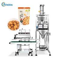 Machine d'emballage semi-automatique pour cacahuètes épicées enrobées et snacks à base de noix