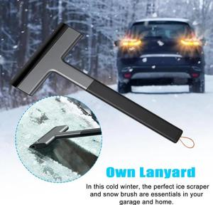 Poignée en forme de T bricolage Grade hiver voiture Essentials réutilisable pare-brise <span class=keywords><strong>grattoir</strong></span> à glace pelle à neige personnalisable OEM grattage de givre - Product Image 5