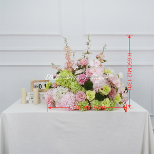 DKB Venta al por Mayor de Otras Flores y Plantas Decorativas, Caminos de Mesa para Bodas, Arreglos Florales, Hilera de Flores Rosas para Decoración de Eventos - Product Image 2