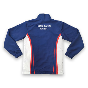Venta al por mayor de chaqueta de los hombres personalizados al aire libre cremallera ropa deportiva chándal - Product Image 3