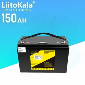 LiitoKala 12.8v 150AH Lifepo4 バッテリー 100A BMS <span class=keywords><strong>12V</strong></span> 150Ah バッテリー RV キセノンライト太陽エネルギー貯蔵インバーター用 - Product Image 1