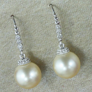 Orecchini Pendenti Stile Perla per Donne, Gioielli Eleganti e Semplici - Product Image 3