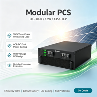Système de conversion d'énergie 125 kW PCS, module de stockage d'énergie bidirectionnel AC/DC, système de conversion d'énergie 105-125 kW
