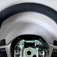 Volant en Suède à Chauffage et Vibration Intégrés pour BMW Série G G90 G87 G82 G80 G38 G31 G30 G21 G20 G12 G11 G06 G05 G01 M6