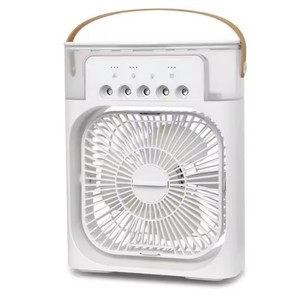 Ventilateur portable USB à brume d'eau, 3 vitesses, refroidisseur évaporatif, humidificateur, ventilateur de bureau avec lumière pour le bureau et la maison - Product Image 6
