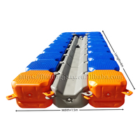Pontons flottants modulaires en HDPE avec charnières pour utilisation nautique