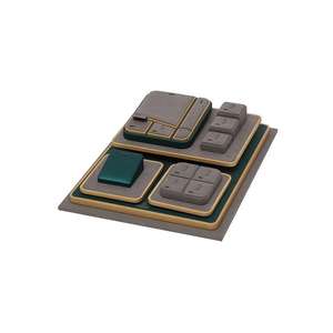 Ensemble de présentoirs à bijoux en bois de haute qualité avec revêtement en microfibre de fibre supérieure et cuir PU, et surpiqûres en velours microfibre coloré - Product Image 5