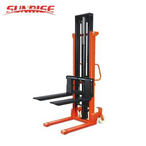 Elevador de palés de carretilla elevadora eléctrica hidráulica Manual, 1 tonelada, 3,5 m, apilador Semi eléctrico - Product Image 6