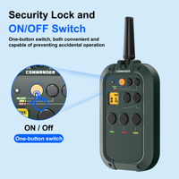 Professionelles Outdoor-Elektro-Trainingshalsband für große Entfernungen, IPX7 wasserdicht, TPU & PC, umweltfreundlich, für die Jagd mit Hunden