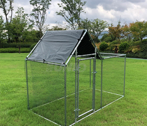 Sıcak büyük Metal tavuk kümesi koşusu, tavuk yürüyüşü, katlanır tavuk kümesi kafesleri - Product Image 3