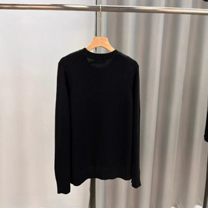 <span class=keywords><strong>Pull</strong></span> en tricot à col rond et manches longues pour <span class=keywords><strong>femme</strong></span>, en coton teint en fil, broderie ours <span class=keywords><strong>rouge</strong></span>, nouvelle collection automne-hiver coréenne - Product Image 2