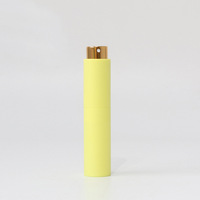 Flacon de parfum atomiseur rechargeable en aluminium et verre 8ml 10ml, forme voyage, logo personnalisé, vaporisateur de brume pour soins personnels